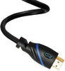 C&E 50ft (15.2M) High Speed HDMI Cable Male to Male with Ethernet Black (50 Feet/15.2 Meters) Supports 4K 30Hz, 3D, 1080p and Audio Return CNE59007