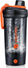 Electric Protein Shaker Bottle USB Rechargeable 700ml VOLTRX Mixer Cup Quiet