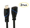 ACCL 10 Feet HDMI High Speed HDMI Extension Cable Male to Female , Supports Ethernet, 3D and Audio Return