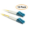 ACCL 6.56ft (2 Meter) LC to LC Fiber Optic Cable, Singlemode, Duplex, 9/125