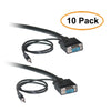 ACCL 25ft HD15 Male to HD15 Male SVGA Cable with 3.5mm Audio, Coaxial Construction, Double Shielded, Black