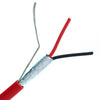 ACCL 18 AWG/2 Conductor Shielded Plenum Fire Alarm/Security Cable, Solid, FPLP, Pullbox, Red, 1000ft