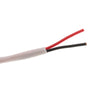 ACCL Plenum Speaker Cable, Pure Copper, 16/2 (16 AWG 2 Conductor), 19 Strand / 0.297mm, CMP, Spool, White, 1000ft