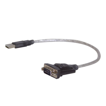 ACCL 1ft USB Type A Male to Serial DB9 Male Cable