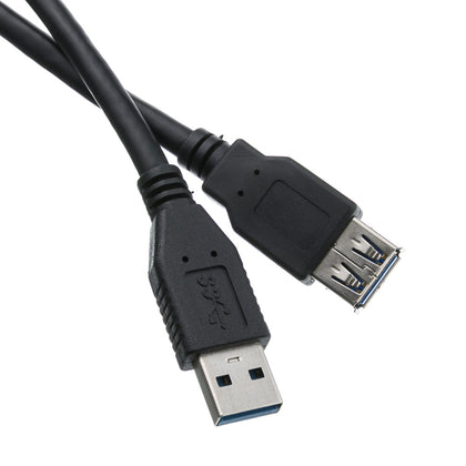 ACCL 3ft USB 3.0 A Male to A FemaleExtension Cable, Black