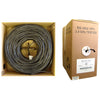 ACCL 20 AWG RG59/U Coaxial Cable, Solid Core, Copper, Black, 1000ft Pullbox