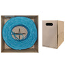 ACCL 500ft Dual Cat5e & Dual RG6 Quad Shield with Blue Outer Jacket, Spool