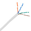 ACCL 1000ft Cat5e UTP Ethernet Cable, Solid, Pullbox, White