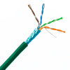 ACCL 1000ft Cat5e STP Ethernet Cable, Solid, 24 AWG, Pullbox, Green