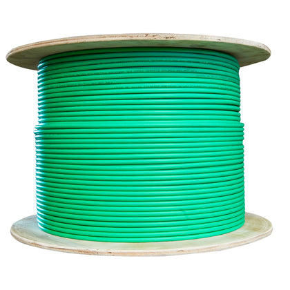 ACCL 500ft Dual Cat6 & Dual RG6U Quad Shield with Green Outer Jacket, Spool