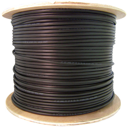 ACCL 2 Fiber Indoor/Outdoor Fiber Optic Cable, Multimode 50/125 OM2, Plenum Rated, Spool, Black, 1000ft