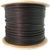 ACCL 12 Fiber Indoor/Outdoor Fiber Optic Cable, Multimode 50/125 OM3, Plenum Rated, Spool, Black, 1000ft