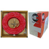 ACCL 16 AWG/2 Conductor Shielded Plenum Fire Alarm/Security Cable, Solid, FPLP, Pullbox, Red, 1000ft