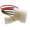 ACCL 6in 4 Pin Molex to Floppy Power Cable (5.25in Male to 3.5in Female)