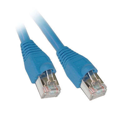 ACCL 50 Feet RJ45 Snagless/Molded Boot Shielded Cat5e Blue Ethernet Cable