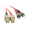 ACCL 49.2ft (15 Meter) SC to ST Fiber Optic Cable, Multimode, Duplex, 62.5/125