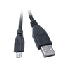 ACCL 3ft USB 2.0 A Male to Micro-B Male Cable, Black