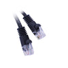 ACCL 1 Feet Cat6 Flat RJ45 Ethernet Cable, 32 AWG Black