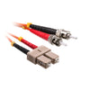 ACCL 13.12ft (4 Meter) SC to ST Fiber Optic Cable, Multimode, Duplex, 50/125