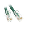 ACCL 100ft Cat6 RJ45 Bootless Ethernet Patch Cable, Green