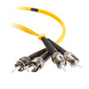ACCL 49.2ft (15 Meter) ST to ST Fiber Optic Cable, Singlemode, Duplex, 9/125
