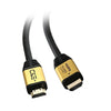 ACCL 6 Feet High Speed Ultra HDMI Cable (HDMI 2.0) - Supports 4K Resolution @ 60HZ, 1080p, 3D, Ultra HD, Audio Return - 24AWG, CL3 Rated, Black