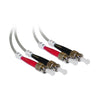 ACCL 32.8ft (10 Meter) ST to ST Fiber Optic Cable, Multimode, Duplex, 50/125