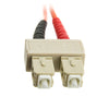 ACCL 3.28ft (1 Meter) SC to SC Fiber Optic Cable, Multimode, Duplex, 50/125