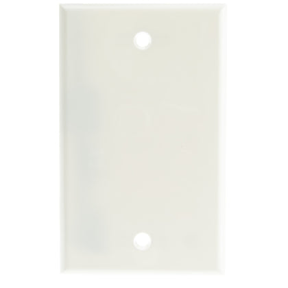 ACCL Wall Plate, Blank Cover Plate, White