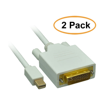 ACCL 6ft Mini DisplayPort Male to DVI Male Video Cable