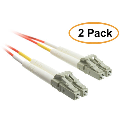 ACCL 3.28ft (1 Meter) LC to LC Fiber Optic Cable, Multimode, Duplex, 50/125