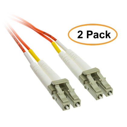 ACCL 49.2ft (15 Meter) LC to LC Fiber Optic Cable, Multimode, Duplex, 62.5/125