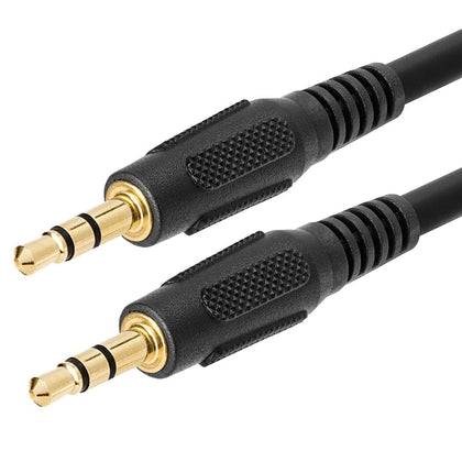 ACCL 3.5mm Aux Male to Male Stereo Audio Cable Auxiliary Headphones Cord MP3 PC - 6 Feet