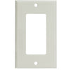 ACCL Decora 1 Hole, Single Gang Wall Plate, White