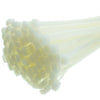 ACCL 4in Nylon Cable Tie, 18 pound weight limit, (100 Pieces/Set), 4in