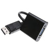 ACCL 6in DisplayPort Male to HD15 Female Adapter Cable, Black