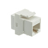 ACCL RJ45 Female Cat5e Keystone Inline Coupler, White