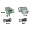 ACCL DB9 Female to RJ12 Jack Modular Adapter, Gray