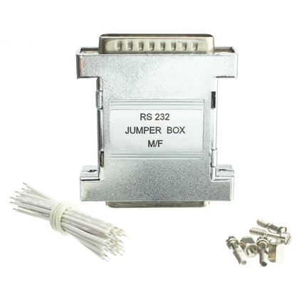 ACCL RS-232 DB25 Male to DB25 Female Jumper Box (Cable Testing Set)