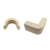ACCL 3/4in Surface Mount Cable Raceway Outside Elbow 90 Degree, Ivory