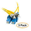 ACCL 6.56ft (2 Meter) SC to ST Fiber Optic Cable, Singlemode, Duplex, 9/125