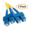 ACCL 9.84ft (3 Meter) SC to SC Fiber Optic Cable, Singlemode, Duplex, 9/125