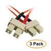 ACCL 13.12ft (4 Meter) SC to SC Fiber Optic Cable, Multimode, Duplex, 62.5/125