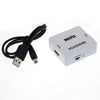 ACCL VGA to HDMI Mini Converter Supports 1920x1080 60Hz, White, 1pk