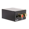 ACCL Analog to Digital Audio Converter Powered Dual RCA Female (Analog) to RCA Female (Digital Coaxial)