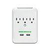 ACCL USB 2.1A Charging Surge Wall Tap, White