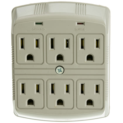 ACCL Surge Protector 6 Outlet MOV 370 Joules