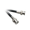 ACCL 6ft BNC Male to BNC Male RG6 Coaxial Cable, UL Rated, Black