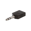 ACCL 6.35mm Stereo Plug to 2x6.35mm Stereo Jack Adapter