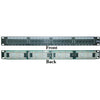 ACCL 1 Unit Rackmount 24 Port Cat5e Patch Panel, Horizontal 110 Type 568A & 568B Compatible